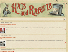 Tablet Screenshot of hats-n-rabbits.com